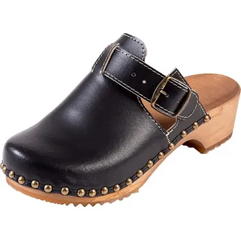 Dámská zdravotní obuv Buxa Pohodlné dřeváky PE15 - Černá Velikost: 37