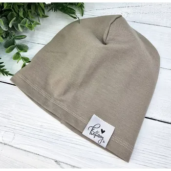 Čepice Kulišárny Čepička PÍSKOVÁ jednovrstvá VELIKOST: 56