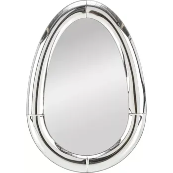 Zrcadlo Nástěnné zrcadlo IVORY, stříbrné - SLEVA 3% s kodem radost25