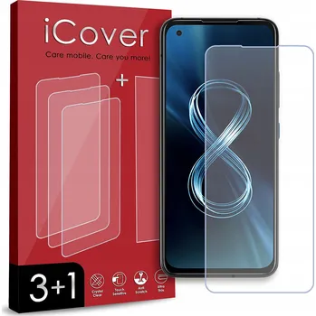 Pouzdro na mobilní telefon 3+1 HYBRIDNÍ SKLO RYCHLÁ FOLIE NA TELEFON DISPLEJ PRO ASUS ZENFONE 8