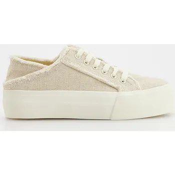 Dámské tenisky Reserved - Tenisky s širokou podrážkou - béžová - 302CP-08X - 302CP-08X-39