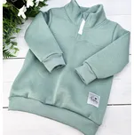 Kulišárny Mikina polo WARM MÁTOVÁ VELIKOST: 110