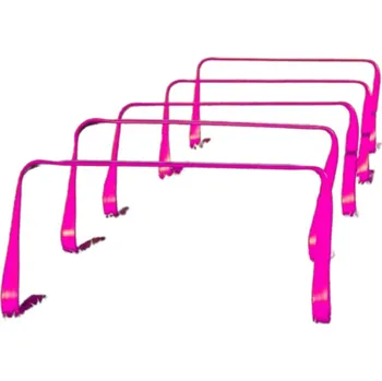 POWER SHOT Sada 5 pružných překážek - 23 cm ČERVENÁ