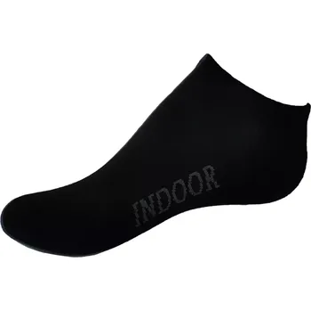 Dámské ponožky Podkotníkové bavlněné ponožky INDOOR - černé - vel. 38 - 45 43 - 45