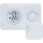 THERMOCONTROL Bezdrátový denní digitální manuální termostat, bílý, 0–230 V, 433 MHz, 7 A