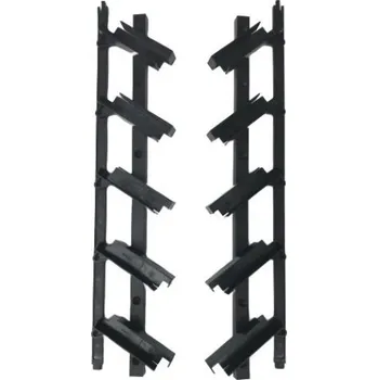 Zahradní altán SAMKIT - systém pro nastavení žaluzií - černá (délka: 48cm) 20 mm