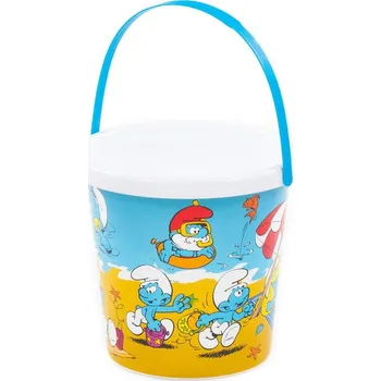 Hra na zahradu Kbelíček velký s obrázkem Šmoulové