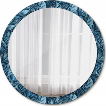 Zrcadlo Nástěnné Zrcadlo Rám Glamour Listy džungle 100cm