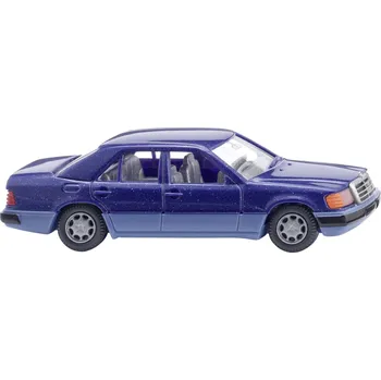 Modelová železnice Wiking 015320 H0 model osobního automobilu Mercedes Benz 260 E, metalická modrá