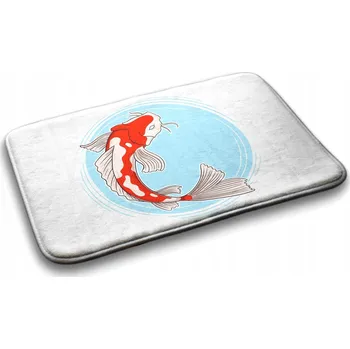 Koupelnová předložka Protiskluzová koupelnová předložka Kapr Koi