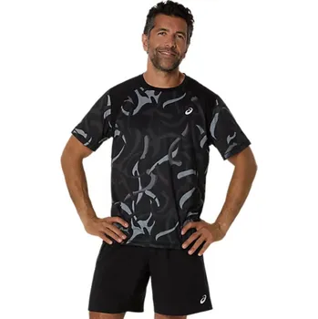 Asics Road All Over Print SS Top M 2011D092001 - performance black L