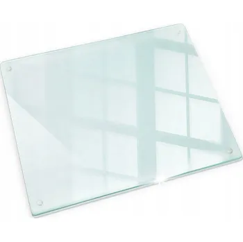 Kuchyňské prkénko Průhledné Krájecí Prkénko Vyrobené z Tvrzeného Skla 60x52 cm