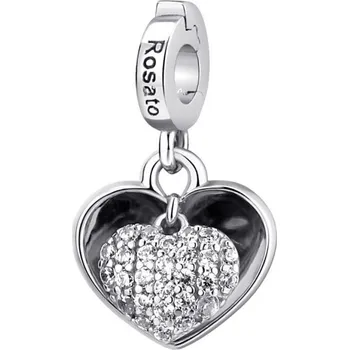 Náramek Rosato Stříbrný přívěsek Srdce Storie RZLE026R + 2 měsíce na vrácení zboží