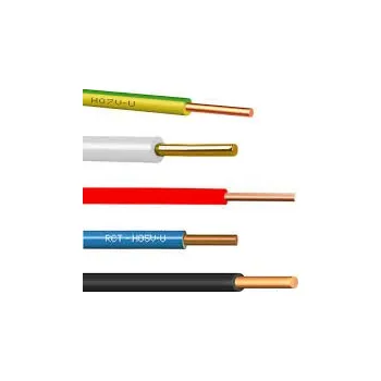 elektrický kabel CY 1,5 /H07V-U Silový vodič H07V-U 1,50 různé barvy (CY) Barva: červená