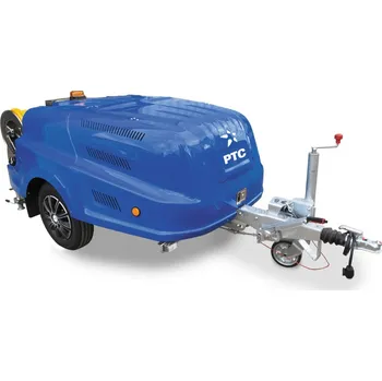 Vysokotlaký čistič Wapka PTC trailer CTR-H 20/350 vysokotlaký čistič s ohřevem na přívěsu.