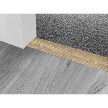 Podlahová lišta Profilteam přechodová lišta samolepící oblá 80x2700 Dub antik E903