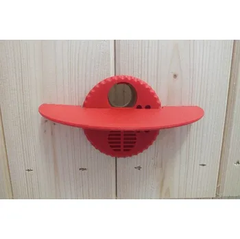 Česno k úlu plast - červený