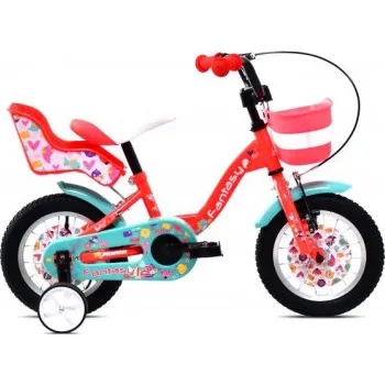 Horské kolo Capriolo Fantasy BMX HT "12" ,pink-turq , 2024