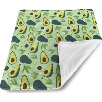deka Sablio Dětská deka pro miminko Kreslené avokádo - 80x100 cm