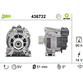 Autoelektrika generátor VALEO 436732