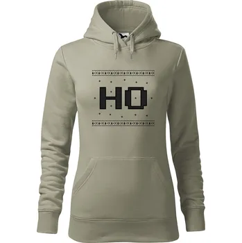 Pánská mikina Dámská vánoční mikina HO Velikost (žena): XL, Vyberte barvu: Světlá khaki