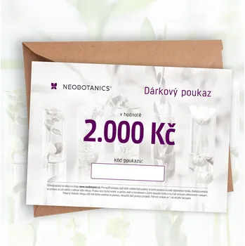 Dárkový potravinový koš Neobotanics elektronický dárkový poukaz v hodnotě 2&nbsp;000&nbsp;Kč - 2 000,00 Kč