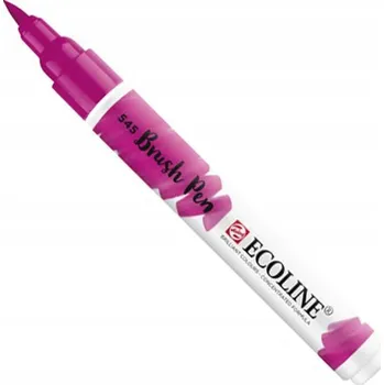 Umělecký AKVARELOVÝ POPISOVAČ se štětcem Ecoline Brush Pen FIALOVÝ Talens