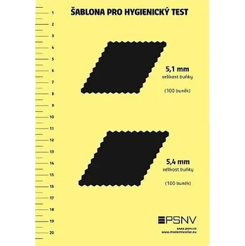 Šablona pro hygienický test