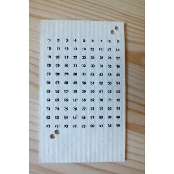 Značky opalitové - bílá barva