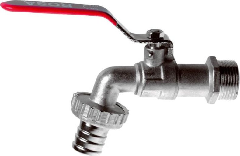 Ventil zahradní kulový s pákou 1/2"3/4"