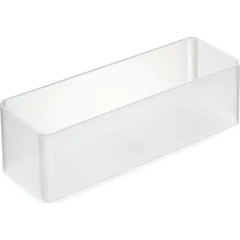 Úložný box Yamazaki Stohovatelné organizéry Tower 3646, vel. L/hluboké/světlé, 2 ks