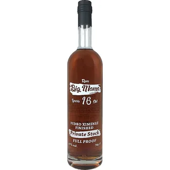 Rum Big Mama 16yo Full Proof PX 67% 0,7l (holá láhev)