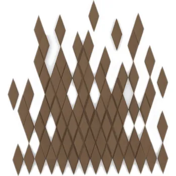 akustický panel Akustická pěnová deska / panel pro odhlučnění, plochá, 2,67 x 2,32 x 5 cm