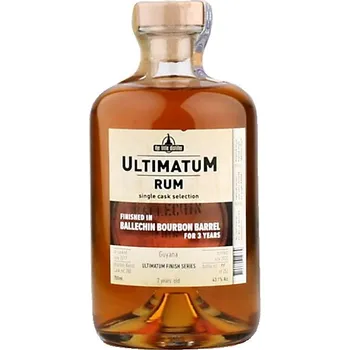 Rum Ultimatum Ballechin Bourbon Barrel 43,1% 0,7l (holá láhev)
