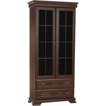 Obývací stěna Vitrína KRW 2, samoa king, KORA