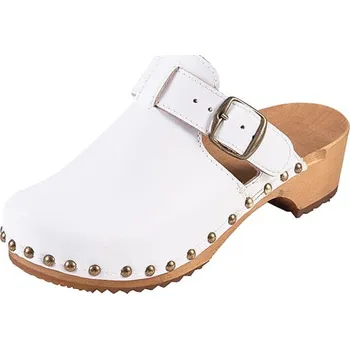 Dámská zdravotní obuv Buxa Pohodlné dřeváky PE15 - Bílá Velikost: 35