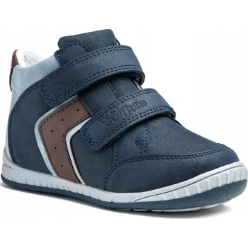 Chlapecké tenisky Dětské boty pro chlapce nad kotník na suchý zip Wojtyłko 24131 23