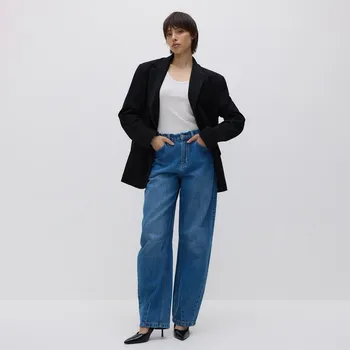 Dámské oblečení Reserved - Džíny balloon fit - modrá - 748FZ-55J - 748FZ-55J-42