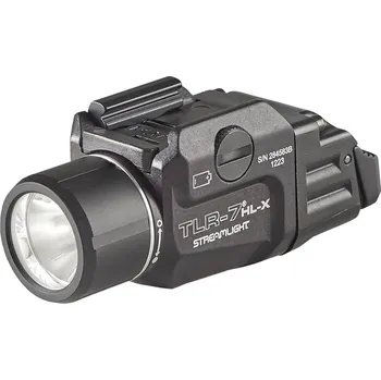 Svítilna Streamlight SML69458 - Streamlight TLR-7 HL-X USB - Taktická LED svítilna, 1000 lm, 1xSL-B9 aku a USB-C kabel, černá