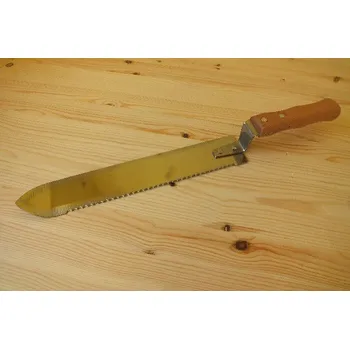 Odvíčkovací nůž zubatý z obou stran - 27 cm