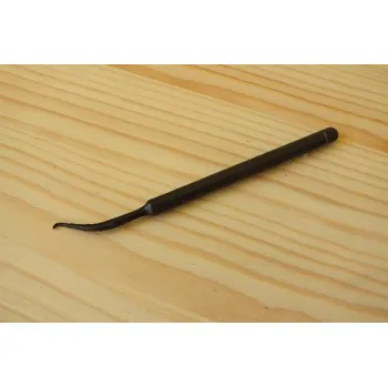 Přelarvovací lžička - plastová černá