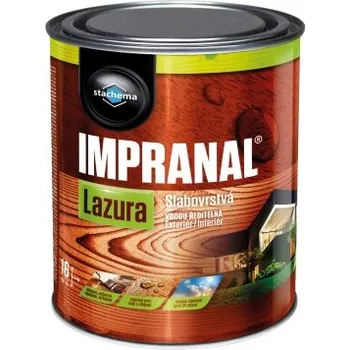 barva a nátěr na dřevo Impranal Lazura - PINIE