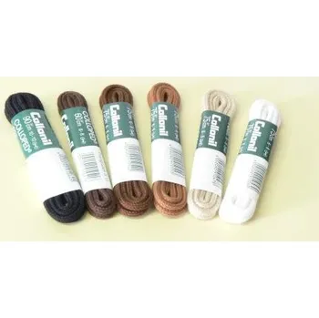 Tkaničky do bot Tkaničky Collonil 150 cm ploché barva tkaniček: černá