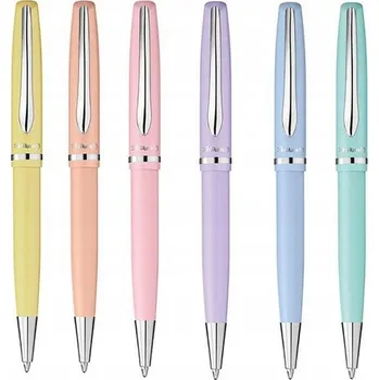 Propiska automatická modrá Pelikan pastelové propisky modré kancelářské