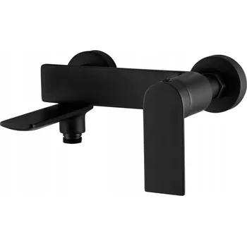 Vodovodní baterie Jednopáková nástěnná vanová a sprchová baterie Granitan FARO černá