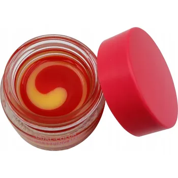 Péče o rty Dvoubarevná maska na rty na noc, Jahoda + Vitamín C, 12 g