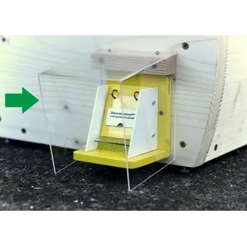 Přídavná stříška ke klapce ke čmelínu