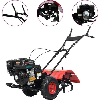 Kultivátor Benzínový kultivátor 6,5 HP 196 cc