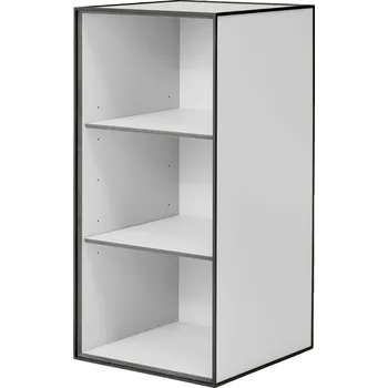 Koupelnový nábytek Audo Copenhagen, Skříňka Frame 70 se 2 policemi, se 3 policemi světle šedá - Formadore