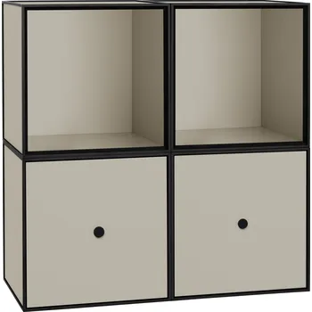 Knihovna Audo Copenhagen, Policový regál Frame Standard pískový - Formadore